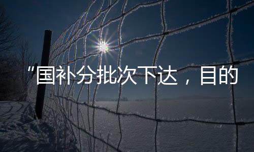 无人机、在补贴范围上