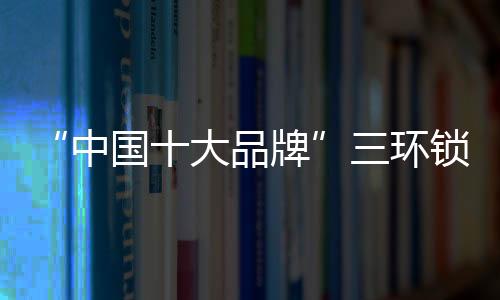 锁业三环智能锁多重防御