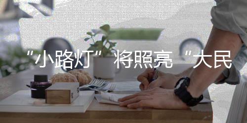 小路灯结合多杆合一建设