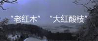 “老红木”“大红酸枝”
。木材呈深红色，大红酸枝一般带酸醋味