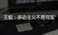 王毅	：多边主义不是冠冕堂皇的口号
，更不能成为推行单边行径的包装