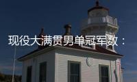 现役大满贯男单冠军数：德约24冠	，阿卡5冠
	，辛纳4冠