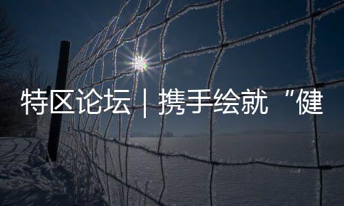 多层次的特区健壮生态体系
