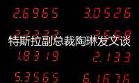 特斯拉副总裁陶琳发文谈“刹车门”：坚持做正确的事情，剩下的交给时间