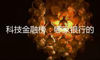 科技金融榜：哪家银行的“科技金融施工图”进度最快？