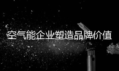 反观国内的空气品牌
