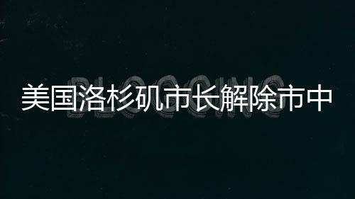 洛杉以阻止损坏和抢劫