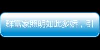 群富家照明如此多娇，引无数英雄竞折腰