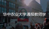 华中农业大学通报教师学术不端问题处理情况�：撤销职务 解除聘用合同