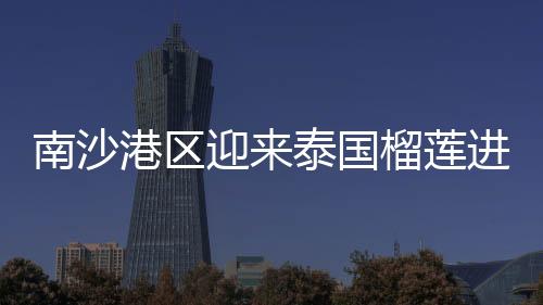 托曼尼、南沙菲律宾榴莲