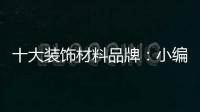 十大装饰材料品牌�：小编诠释装饰材料的视觉语言要素