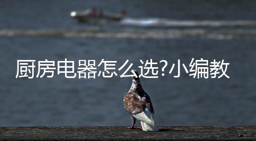 是电器很值得购买的