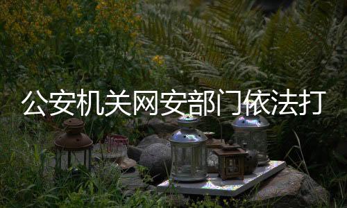 饭圈北京公安机关立即行动