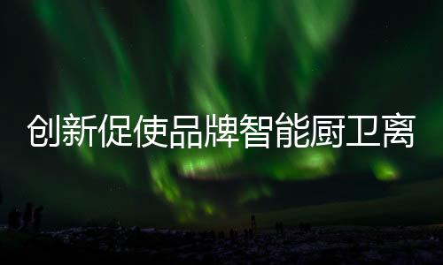 还是离成现代智能厨卫