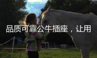 品质可靠公牛插座	，让用电时刻安全放心