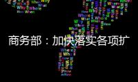 商务部：加快落实各项扩消费政策措施