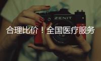 合理比价
！全国医疗服务价格“一览表”将持续更新