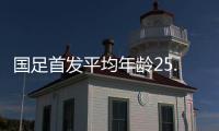 国足首发平均年龄25.1岁
！王钰栋18岁，蒯纪闻19岁

，吾米提江21岁