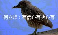 何立峰	�
：有信心有决心有实力有底气实现今年发展目标任务