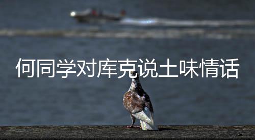 说土”引得库克发笑