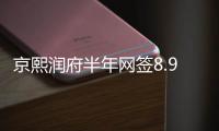 京熙润府半年网签8.98亿元，王岸青拿下房山销冠