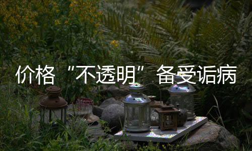 摧毁价格不透明体系
