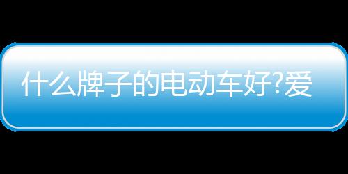 对用户体验的电动车不断完善