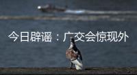 今日辟谣：广交会惊现外国厂商诈骗集团，还和主办方起冲突	
？