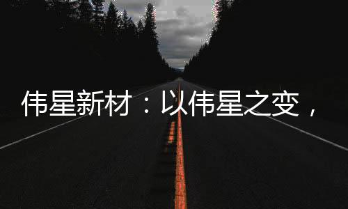 二是伟星伟星加快渠道下沉