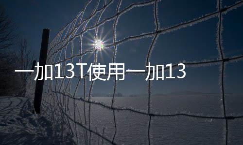 一加13T采用的加T加同小直屏
