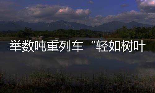 使列车不会发生脱轨