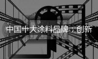 中国十大涂料品牌：创新乃发展 运营需转变