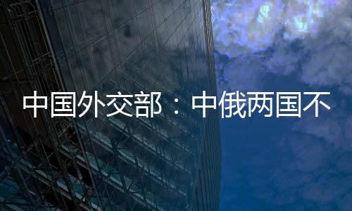 “中俄两国不是中国盟友