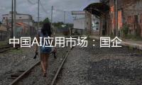 中国AI应用市场
：国企需求强劲	
，中小企业接纳订阅制，C端变现缓慢