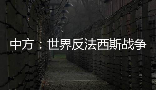 坚决维护世界和平与安宁