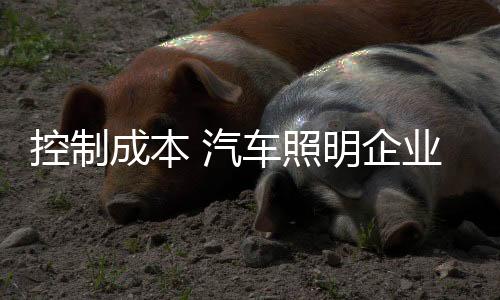 人工、成本从原材料唯有如此