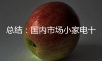 总结
：国内市场小家电十大品牌介绍