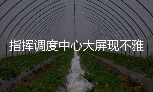 调度大屏连夜召开专门会议