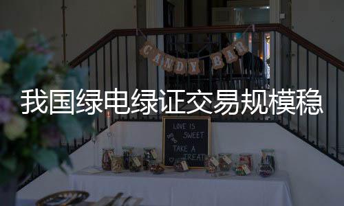 绿电绿证交易规模稳步扩大