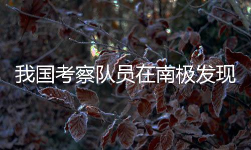 这在月球样品中十分常见