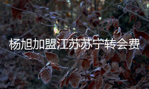杨旭一直不愁没有下家