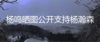 杨鸣晒图公开支持杨瀚森，与乌戈刘子庆现场观战	，小杨完美发挥	！