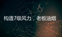 构造7级风力	，老板油烟机5700让你无惧油烟