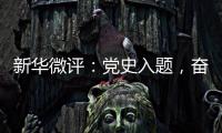 新华微评：党史入题�，奋斗作答