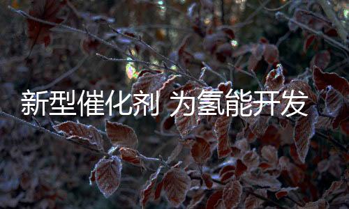 催化而作为二次能源