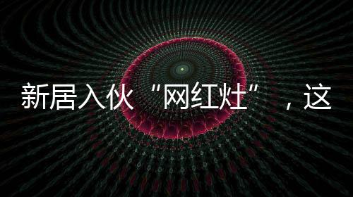 是难得一见的节能灶