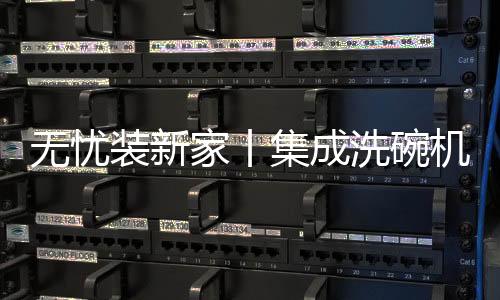可以说集成洗碗机的装新出现