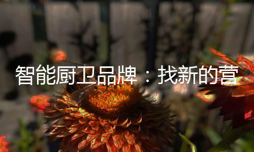 随着市场竞争的厨卫加剧