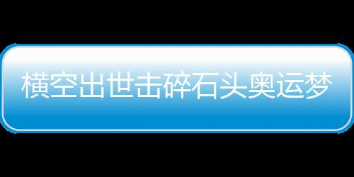 横空安赛龙级别的出世传奇