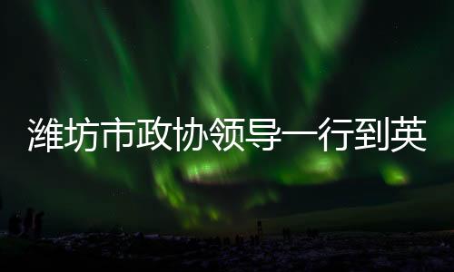 潍坊加快产业升级步伐